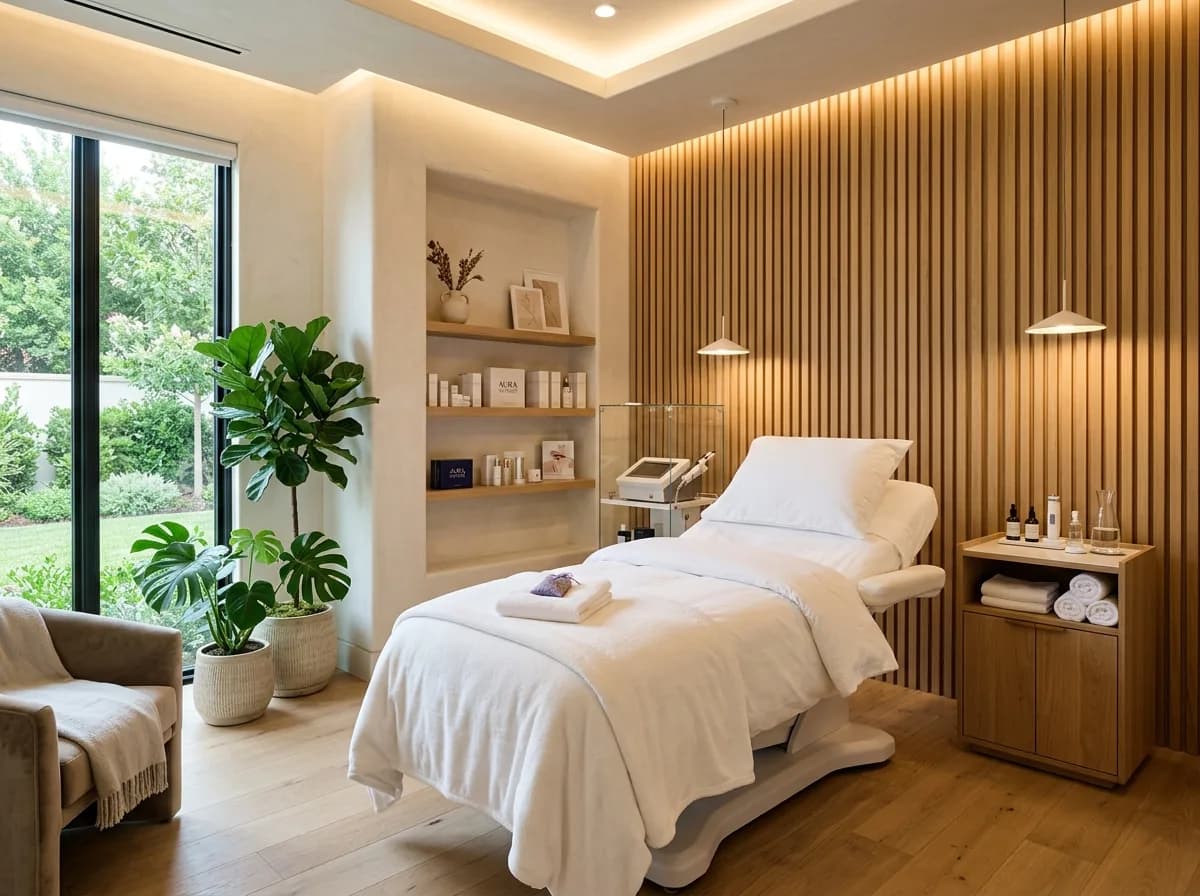 Khu Vực Spa Phục Hồi Chuyên Sâu